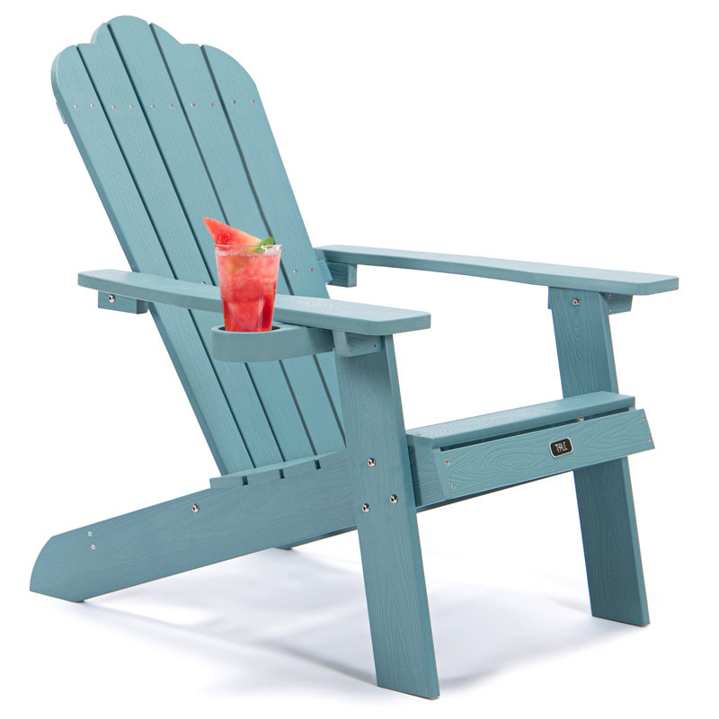 Outdoor Adirondack Chair, Blue