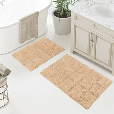 Ensemble de tapis de salle de bain 2 pièces Sandcliff