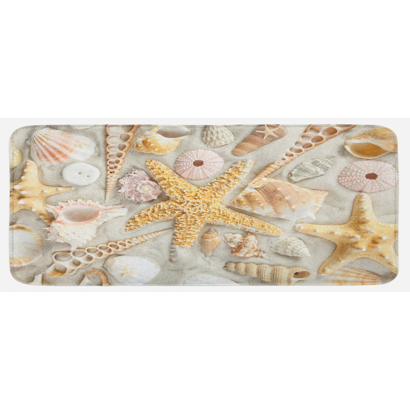Coastal Synthetic Kitchen Mat