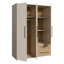 Mijah 3 Door Manufactured Wood Wardrobe-1788868970