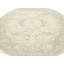Tapis oriental rond Oushak Chobi Mute
