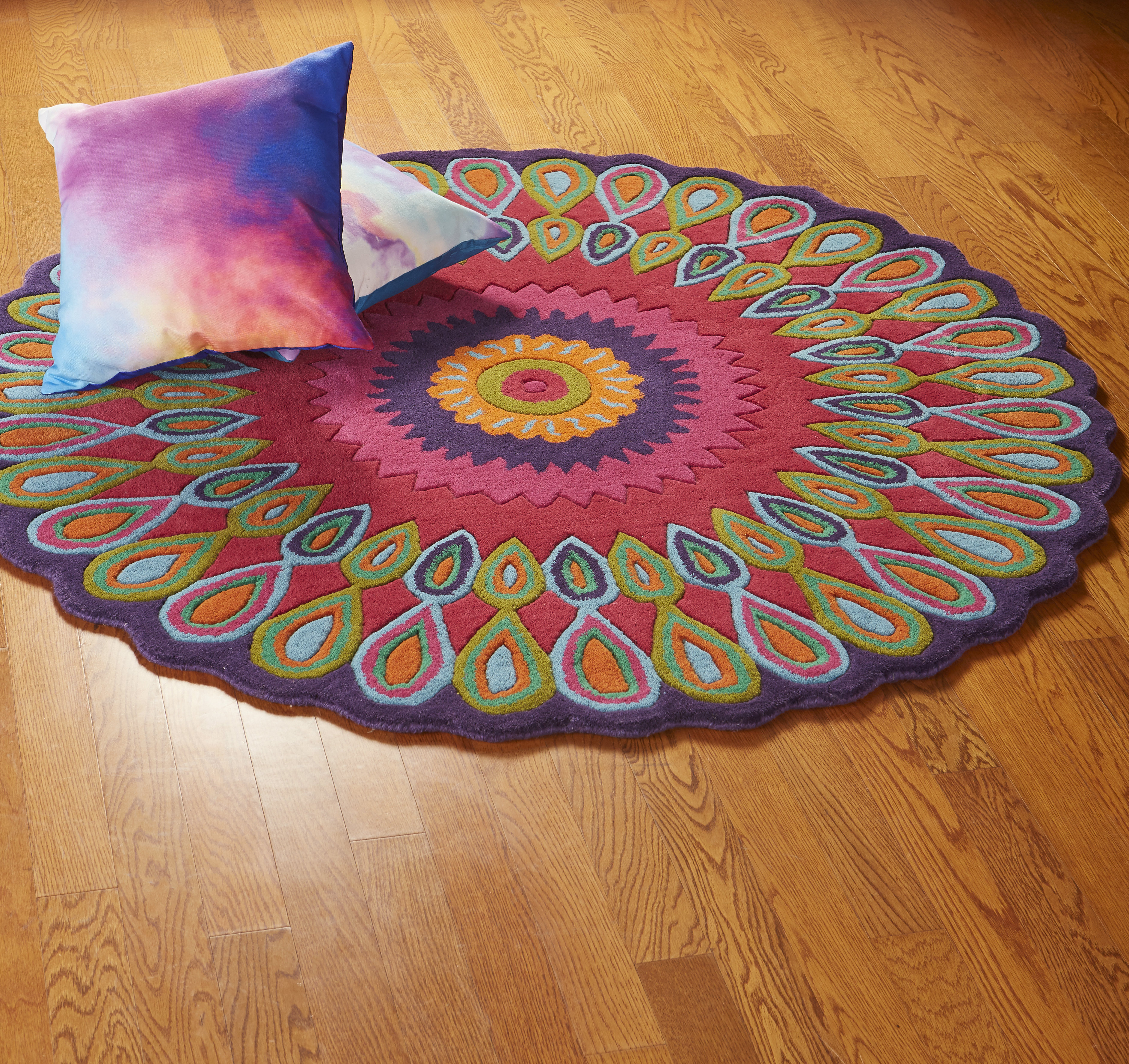 Ebright Hand Tufted Wool Indoor Rug
