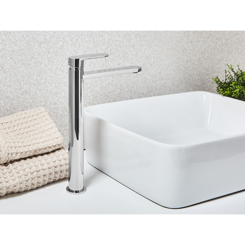 Tall Basin Mixer Tap Mahar Brass Black, Silver