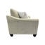 Causeuse Columbia en microfibre, crème