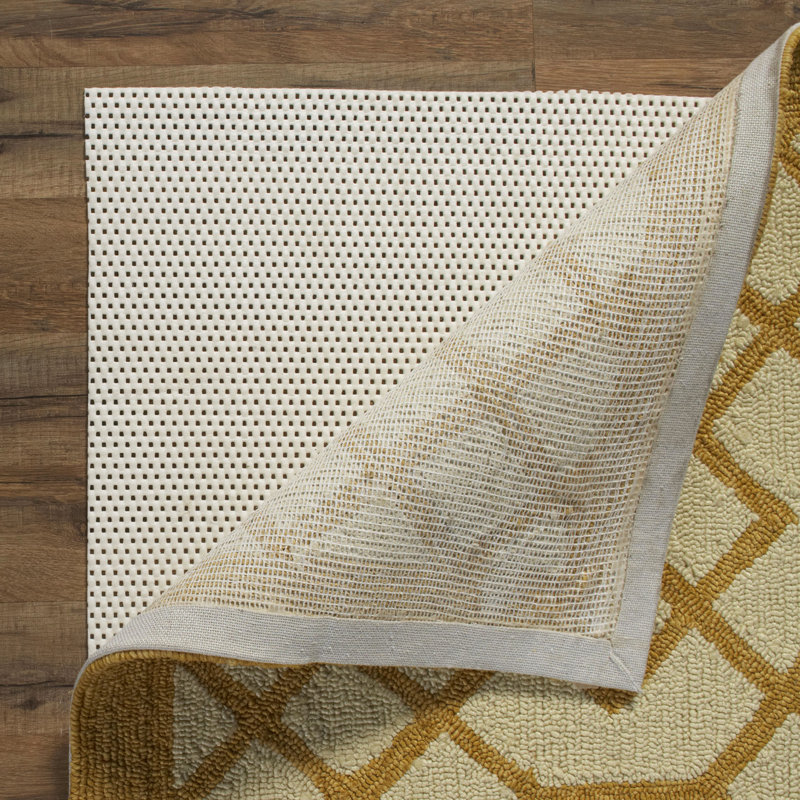 Mabry 0.15'' Thick Non Slip Rug Pad, Square 8'