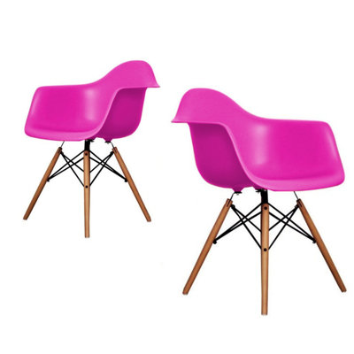 Chaise avec accoudoirs Chaya