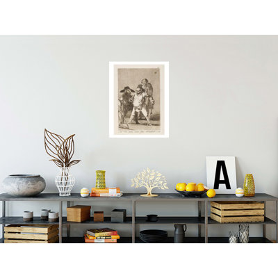 «Está Umd. … Pues Como digo… euh! Cuidado! si non! (Vous comprenez?… Et bien je dis… eh! Attention! Autrement…) par Francisco de Goya - Impression Giclée