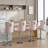 Markfrancis Swivel Upholstered Adjustable Height Counter Stool with Metal Frame-853017245