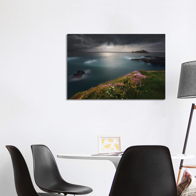 Godrevy Point by Krzysztof Browko - Wrapped Canvas Print, 20.32 cm H x 30.48 cm W