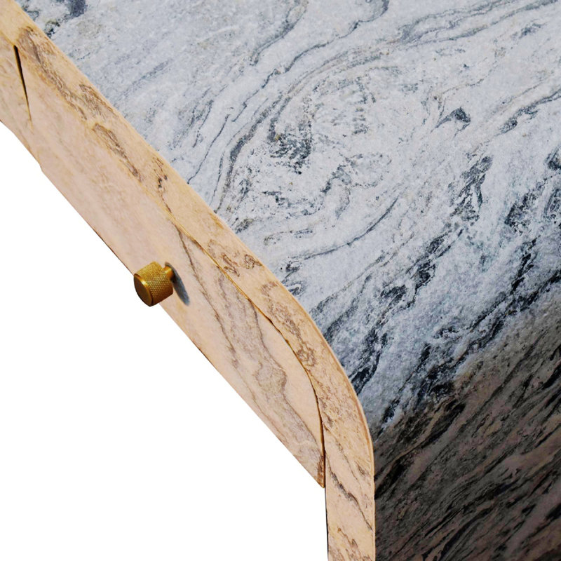 Simple & Elegant Appearance Console Table Wood Table Top,Leisure Coffee Table