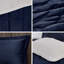 Ensemble d'édredon moelleux et hypoallergénique bleu marine