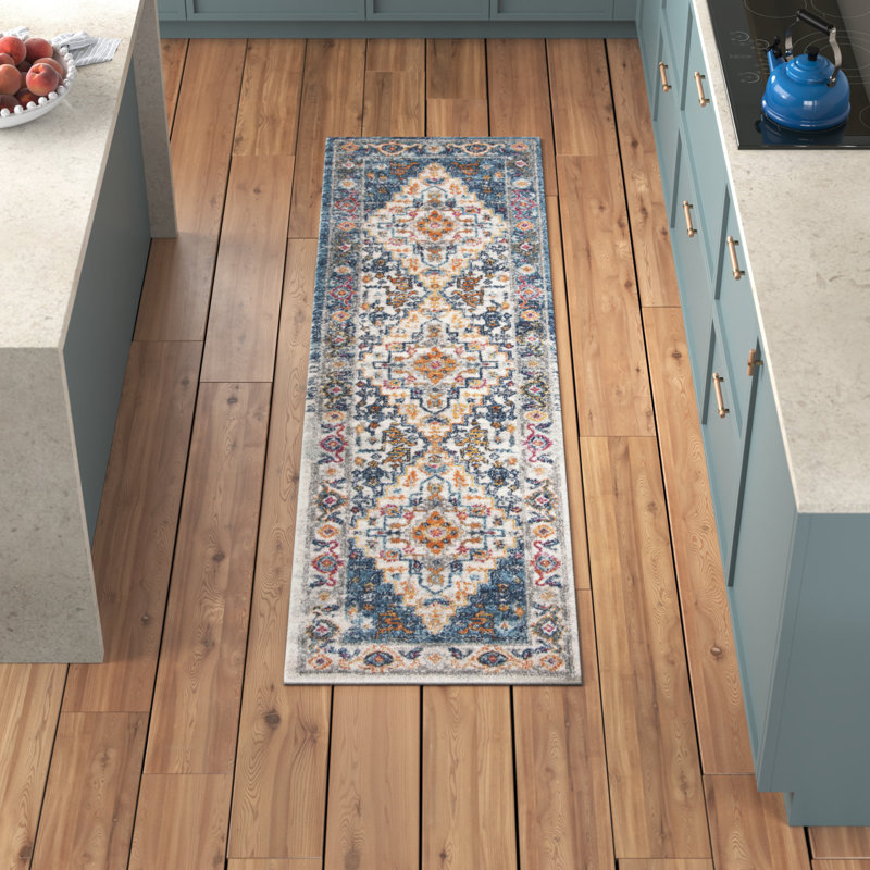 Tapis oriental Christa, Tapis de couloir 2 pi 3 po x 8 pi