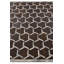 Tapis brun foncé Ortega