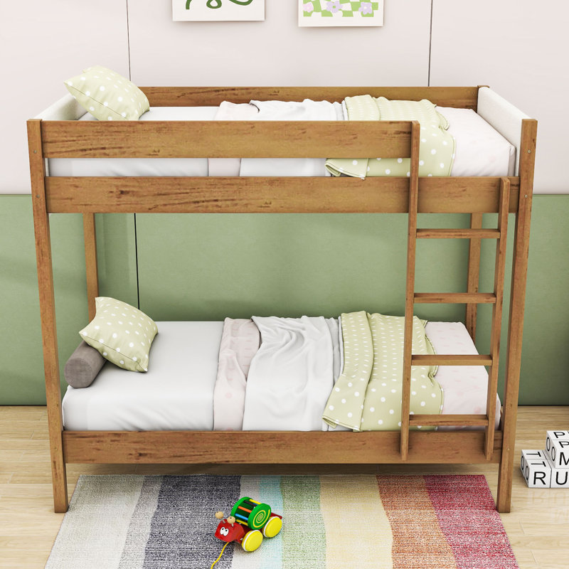 Keiaira Twin Over Twin Bunk Bed With Underbed Storage