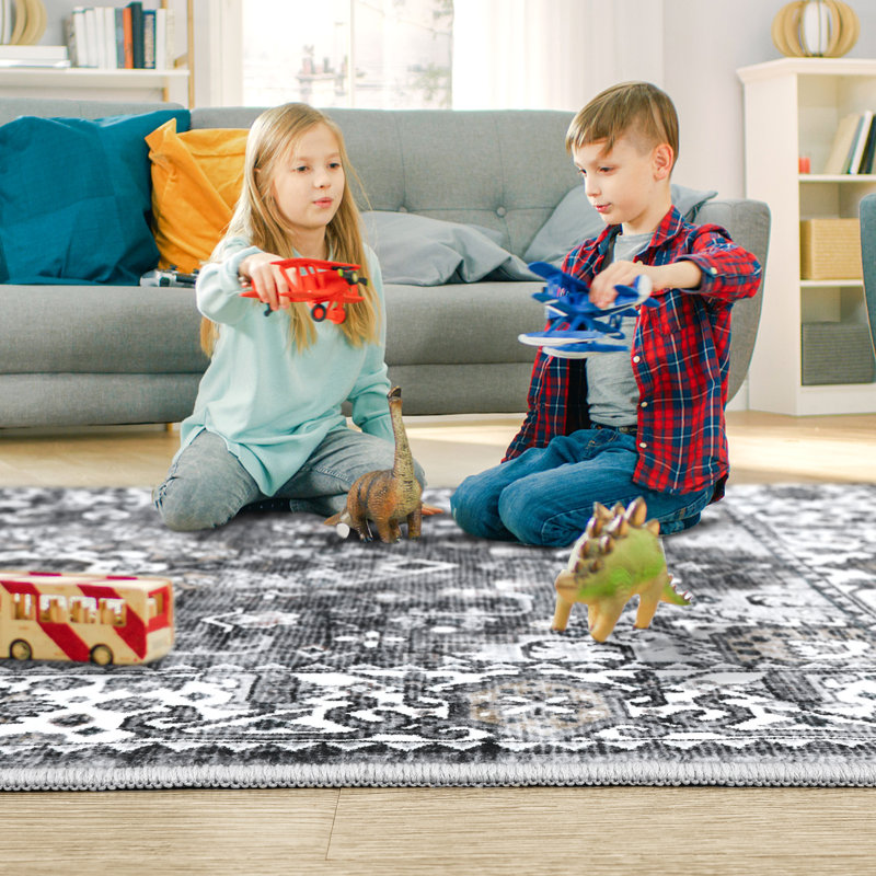 Seppala Washable Indoor Rug, Rectangle 9' x 12'