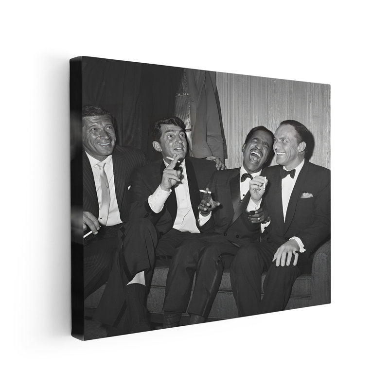 Rat Rat Pack, Poster, White Framed, 08"H x 10"W