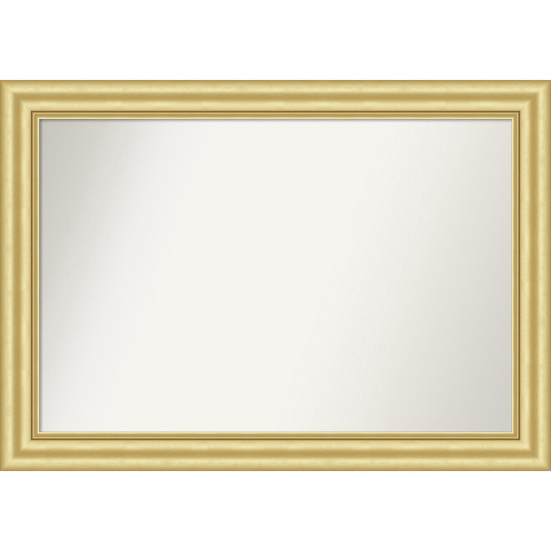 Miroir mural Sophia, 29,5 po x 41,5 po, Doré