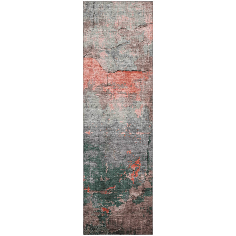 Premium Machine Washable Larrison AMF1780 Modern Rug
