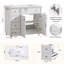 Meuble-lavabo simple 36 po avec lavabo en céramique
