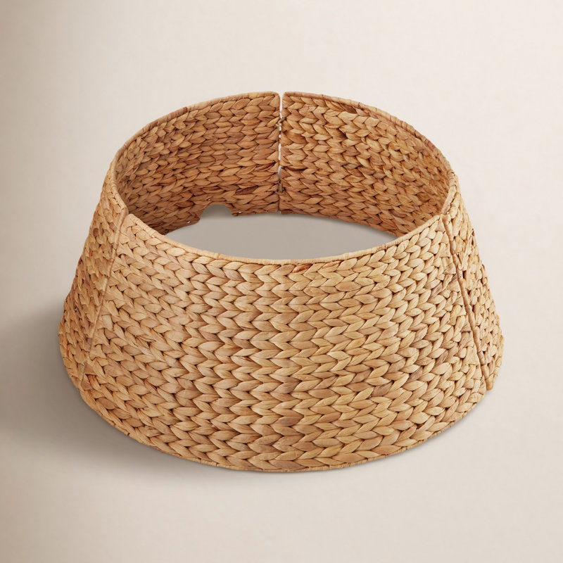 Rattan Tree Collar, 10" H x 24" W, Natural