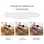 Bureau en L en bois massif avec 1 tiroir Burlywood-552262497-552262502
