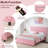 Alber Faux Leather Diamond Tufted Platform Bed - Headboard Included-1531108097-1531108111