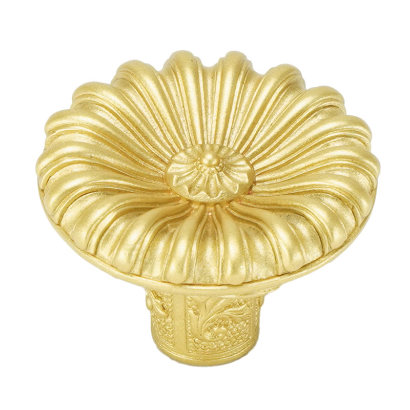 EDGAR BEREBI NANTUCKET KNOB IN INGOT GOLD PLATE