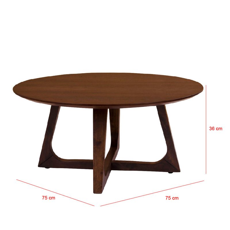 WaKeeney Cross Legs Coffee Table