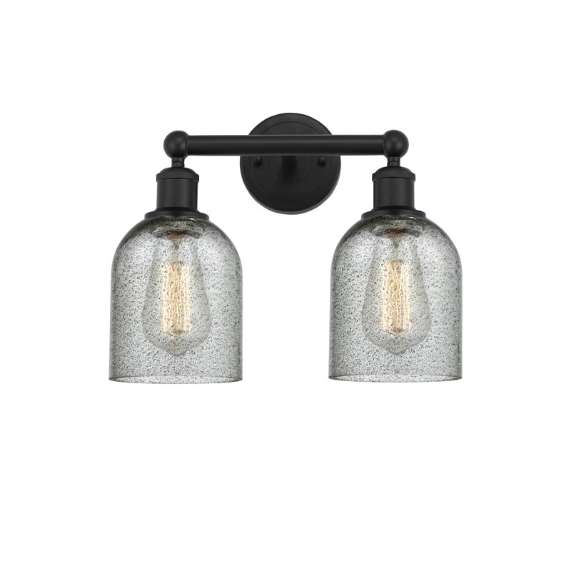 Reiko 2 - Light Dimmable Vanity Light, Matte Black, Charcoal
