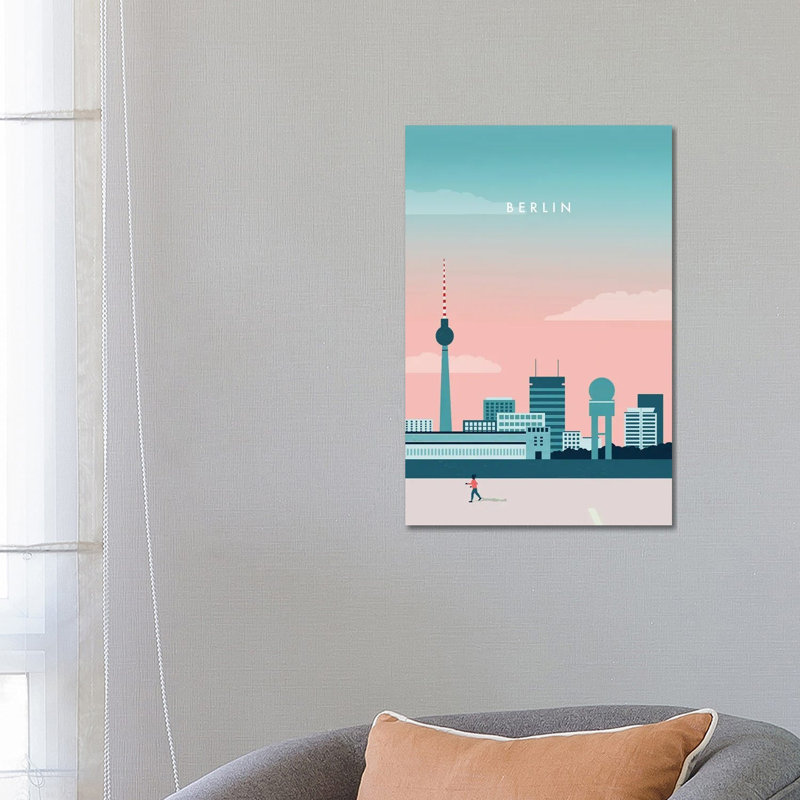 Berlin II by Katinka Reinke - Wrapped Canvas Gallery-Wrapped Canvas Giclée, 66.04 cm H x 45.72 cm W x 1.91 cm D