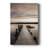 Sunset Over Jetty -Gallery Wrapped Cavas-1240833858