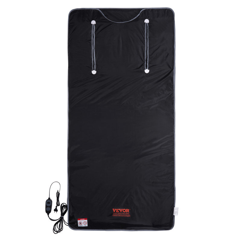 Couverture de sauna en bambou, tissu VEVOR, L 74,80 po x P 35,43 po