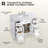 Hermes 42" Single Bathroom Vanity Set-725120333