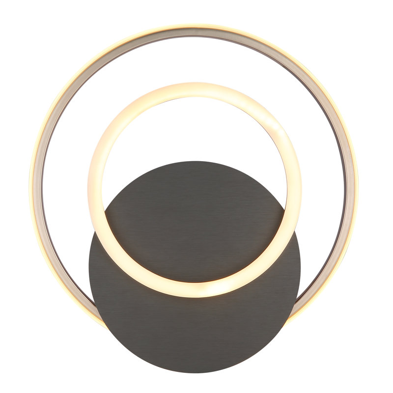 Danaye LED Flush Mount, Silver colors