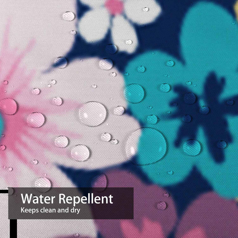 Rideau de douche Summer Floral Garden, L 72 po x l 72 po