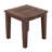 Johnie Square Eucalyptus Outdoor Side Table