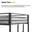 Structure de lit moderne avec tête de lit pour la chambre à coucher