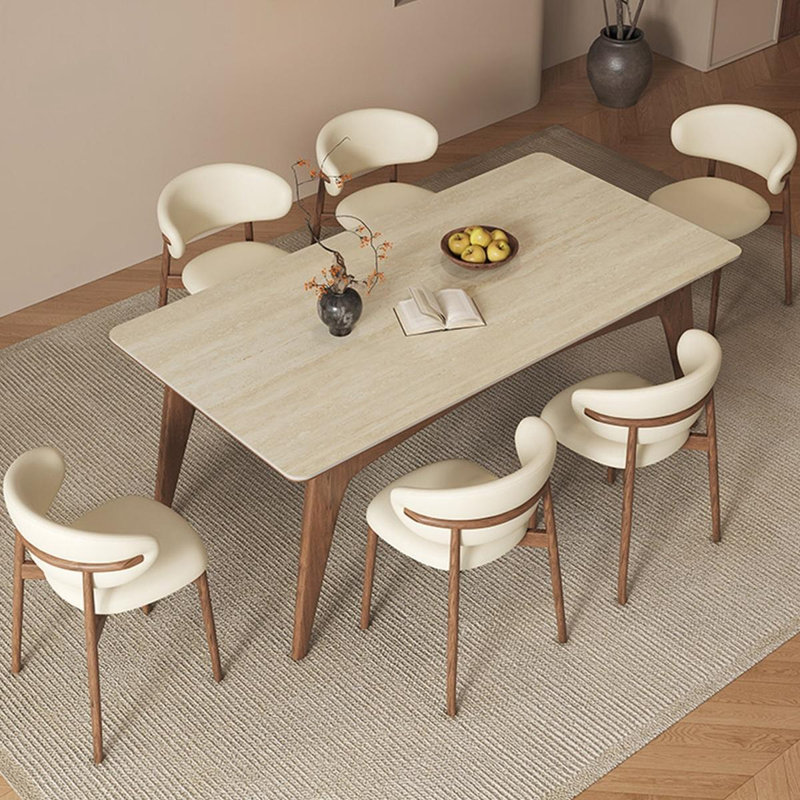 Table de salle à manger Rock Board, H 29,53 po x l 70,87 po x P 35,43 po