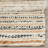 Doleman Hand Woven Cotton/Jute Striped Rug in Natural/Black-1597671942