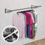 Fairhill 183cm Wall Mounted Clothes Rack-514623710