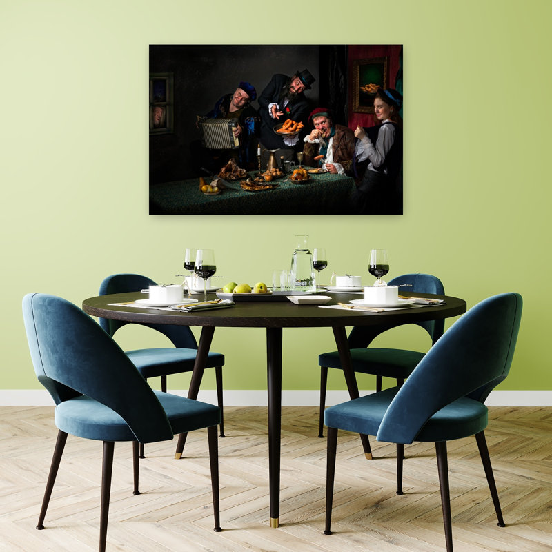 Impression d'art Baroque Winter Feast, 32" H x 48" W