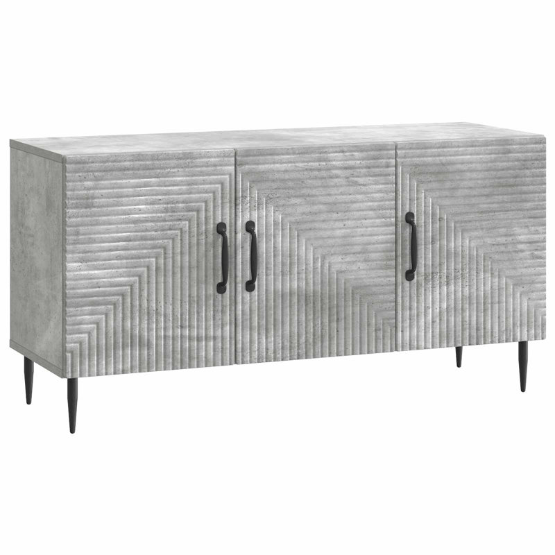 TV Stand for TVs up to 43", Concrete Grey