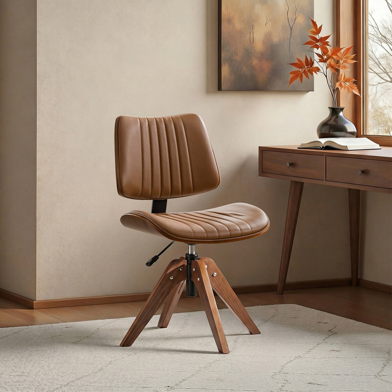 Chaise de bureau Kalene, Camel
