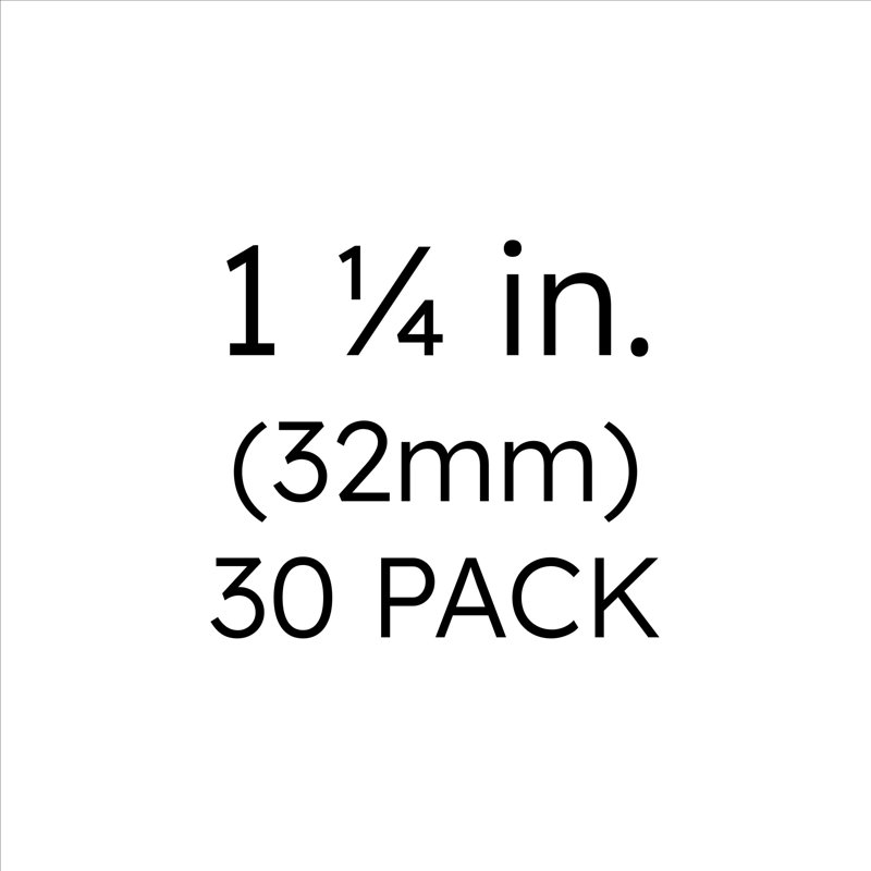 Simple Round Bar 1-1/4 in. (32 mm) Cabinet Knob
