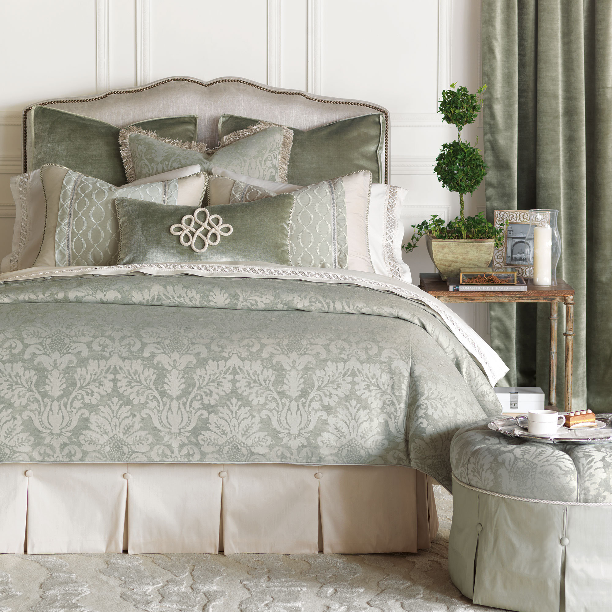 Eastern Accents Lourde Celadon Comforter