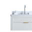 Meuble-lavabo simple autoportant de 30 po avec comptoir et dosseret pré-assemblés-130531665