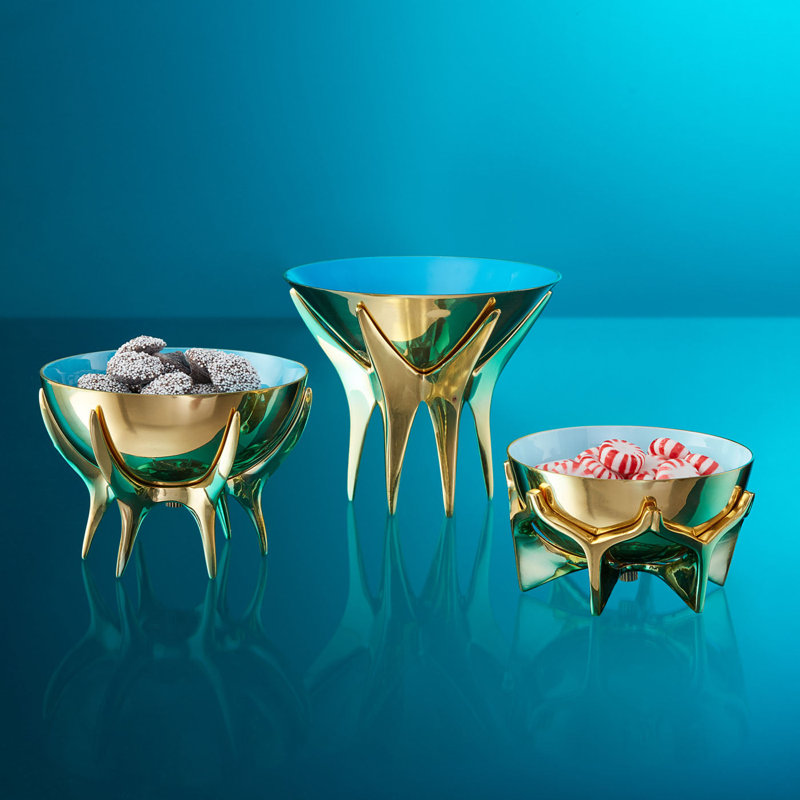 Oscar Metal Decorative Bowl