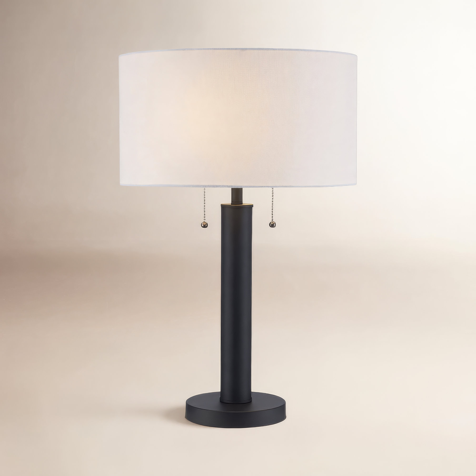 Laz 1 - Light Tube Table Lamp, Black