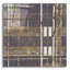 Art mural en verre épique «Peter Night City 3» par Erin McGee Ferrell, 36 po x 36 po-116354270