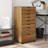 vidaXL MOSS 8-Drawer Chest with Wheels, Solid Pinewood-91217208